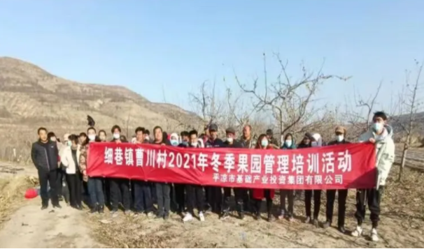 必一手机官方网站在静宁帮扶村开展冬季果园管理培训(图3)