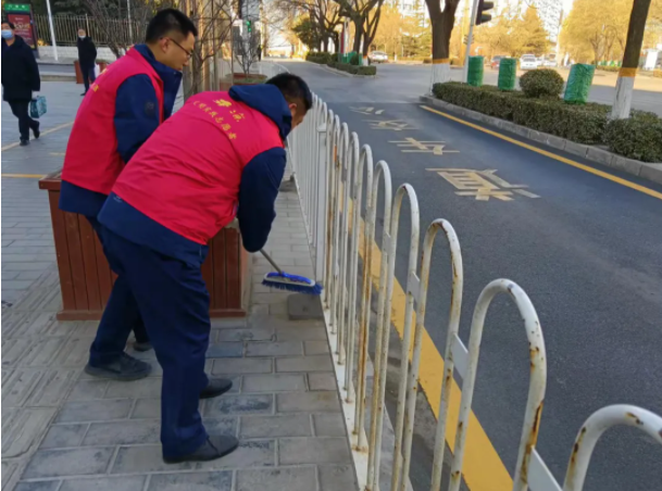 文明创建我先行——必一手机官方网站积极组织参加全市志愿服务集中示范活动(图2)