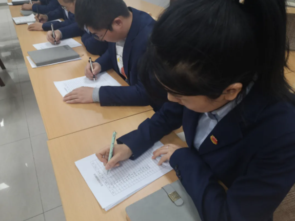 必一手机官方网站团委召开2021年度专题组织生活会(图4)