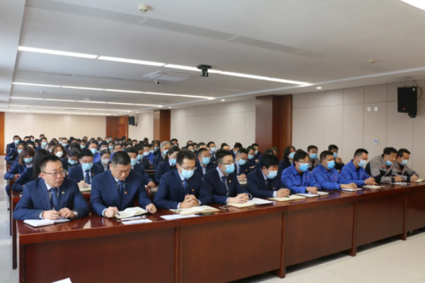 必一手机官方网站召开2021年工作总结表彰暨2022年工作安排部署会议(图6)