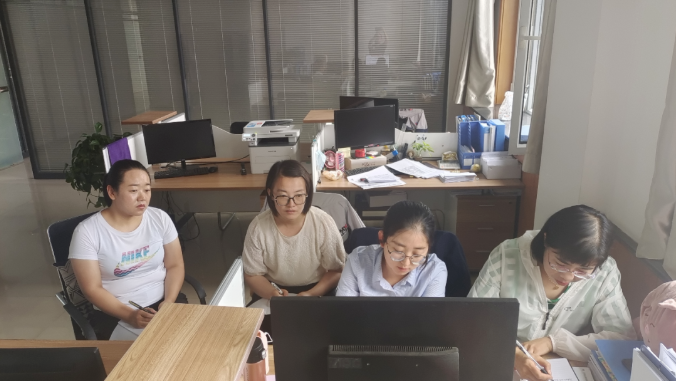 必一手机官方网站财务管理部组织开展员工专业知识培训(图1)